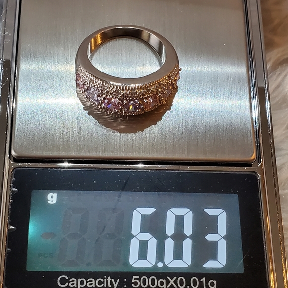 NEW Trio of Gemstones Sterling Silver Ring - Picture 8 of 13